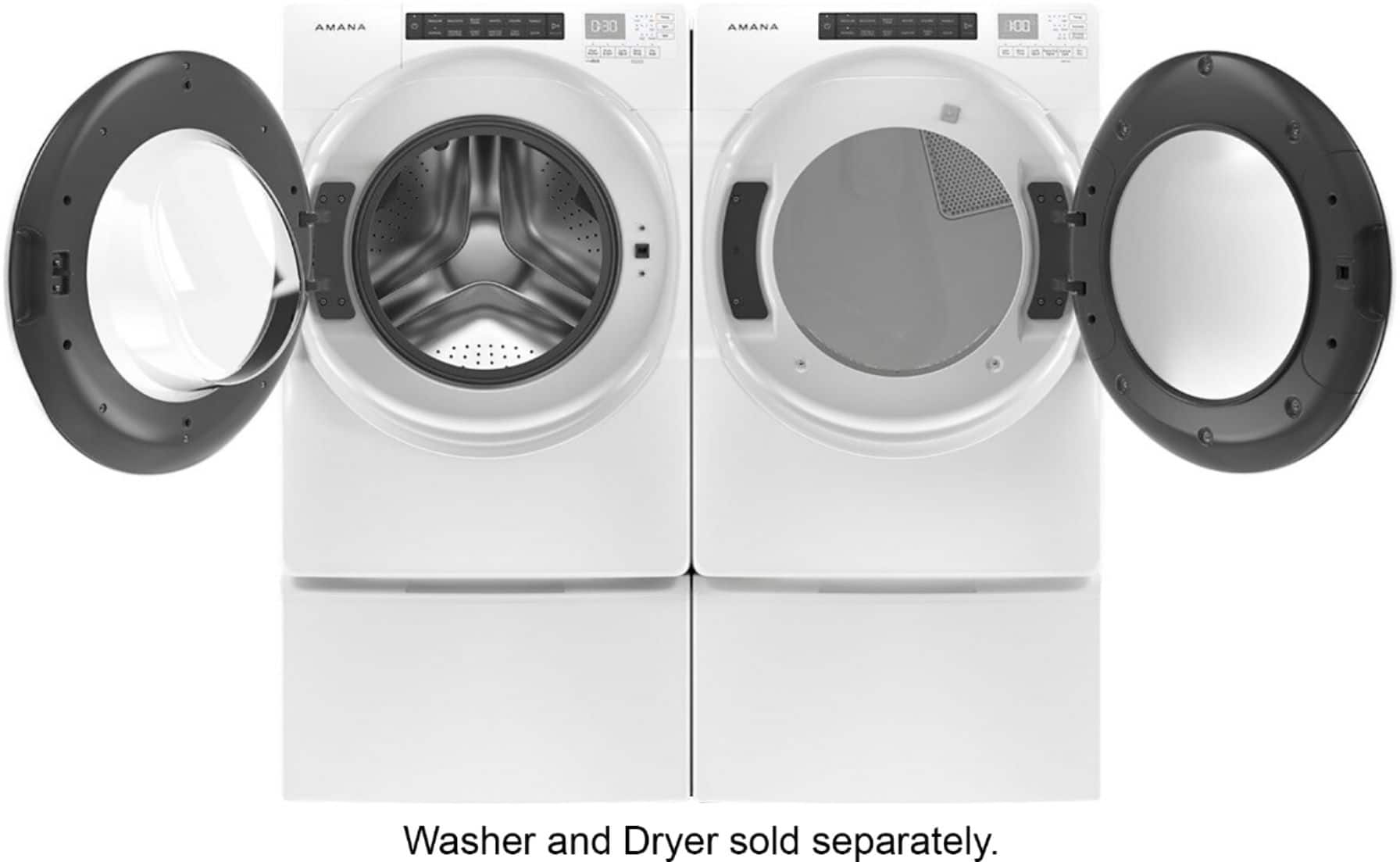 Alt View 23. Whirlpool - Washer/Dryer Laundry Pedestal with Storage Drawer - White.