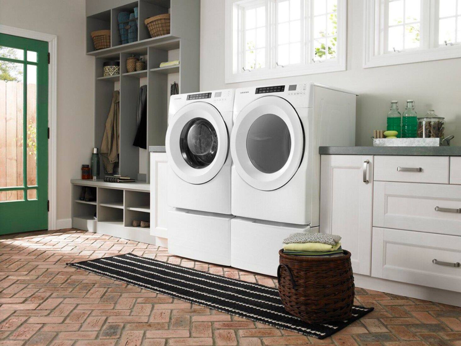 Alt View 27. Whirlpool - Washer/Dryer Laundry Pedestal with Storage Drawer - White.