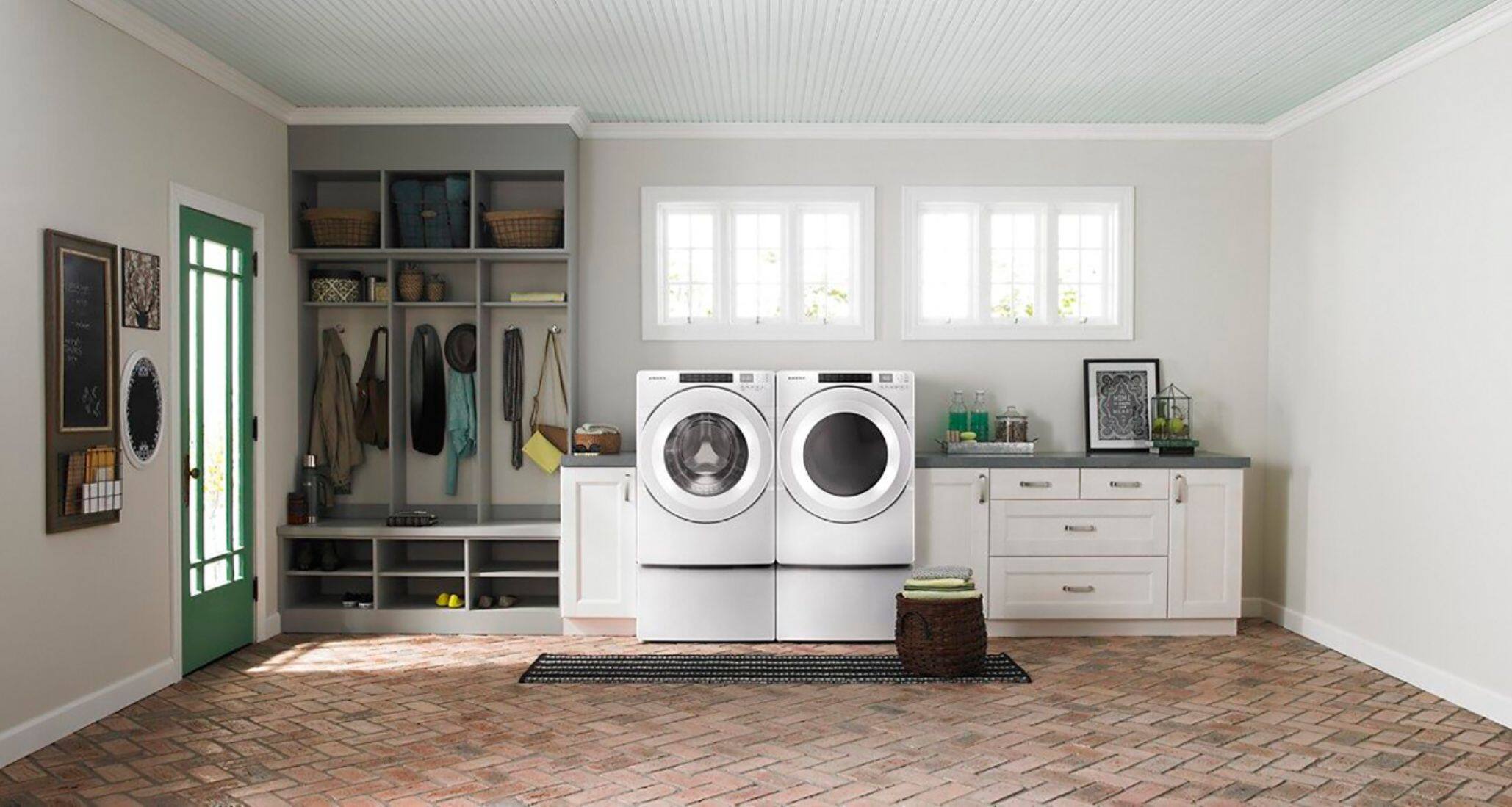 Alt View 28. Whirlpool - Washer/Dryer Laundry Pedestal with Storage Drawer - White.