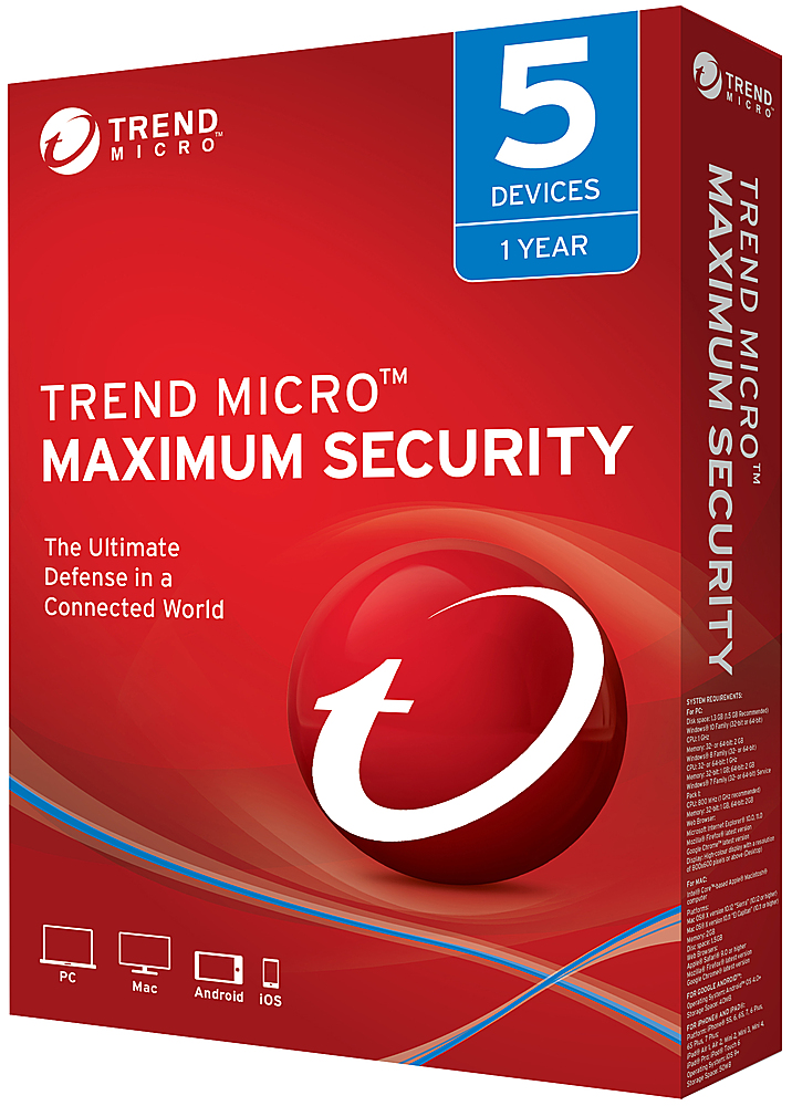 trend micro antivirus software download