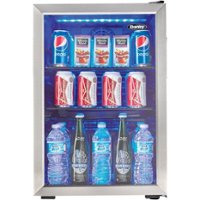 Danby - 95-Can Beverage Cooler - Stainless Steel - Front_Zoom