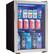 Left. Danby - 95-Can Beverage Cooler - Stainless steel.
