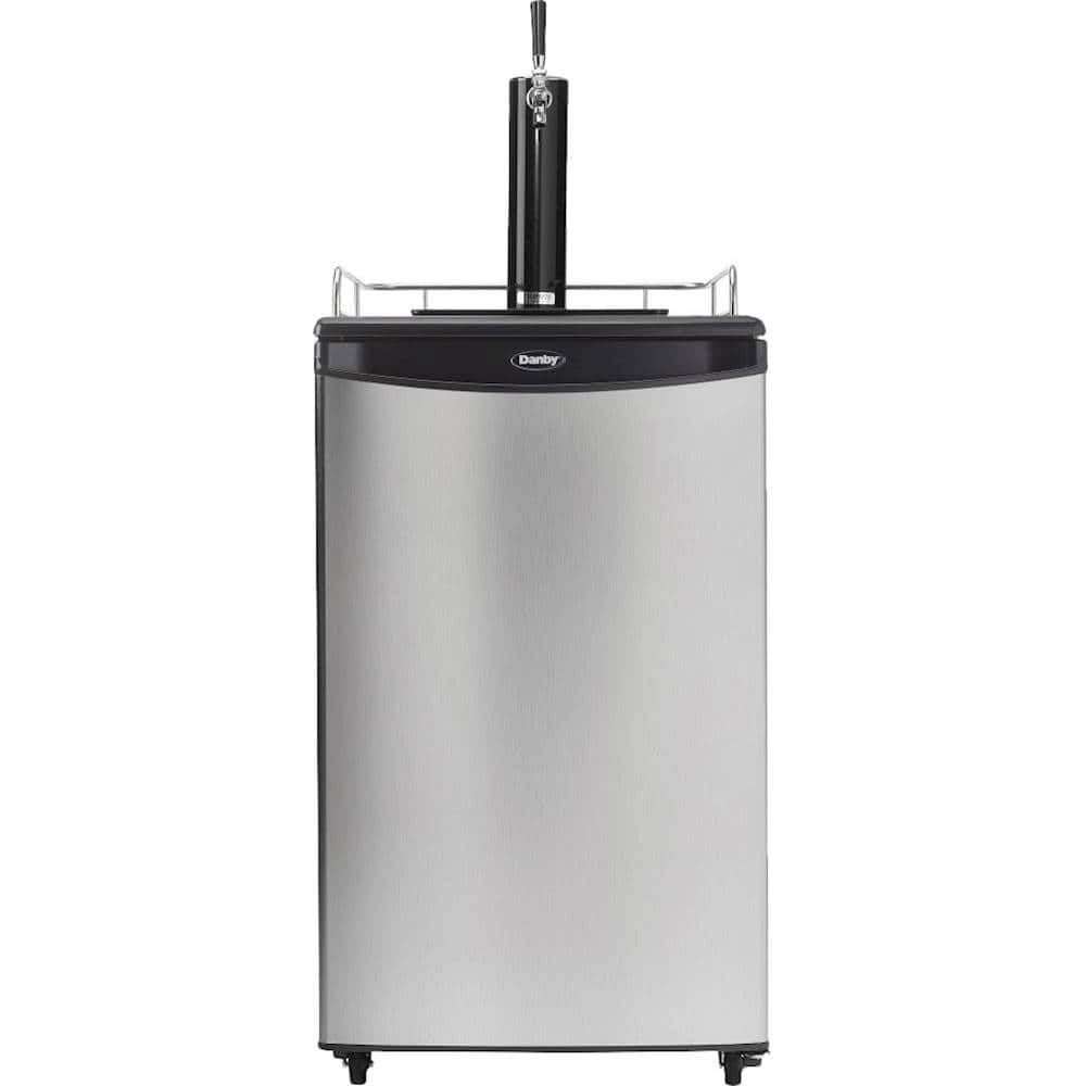 Danby - 5.4 Cu. Ft. Kegerator - Stainless Steel Look - Front_Zoom