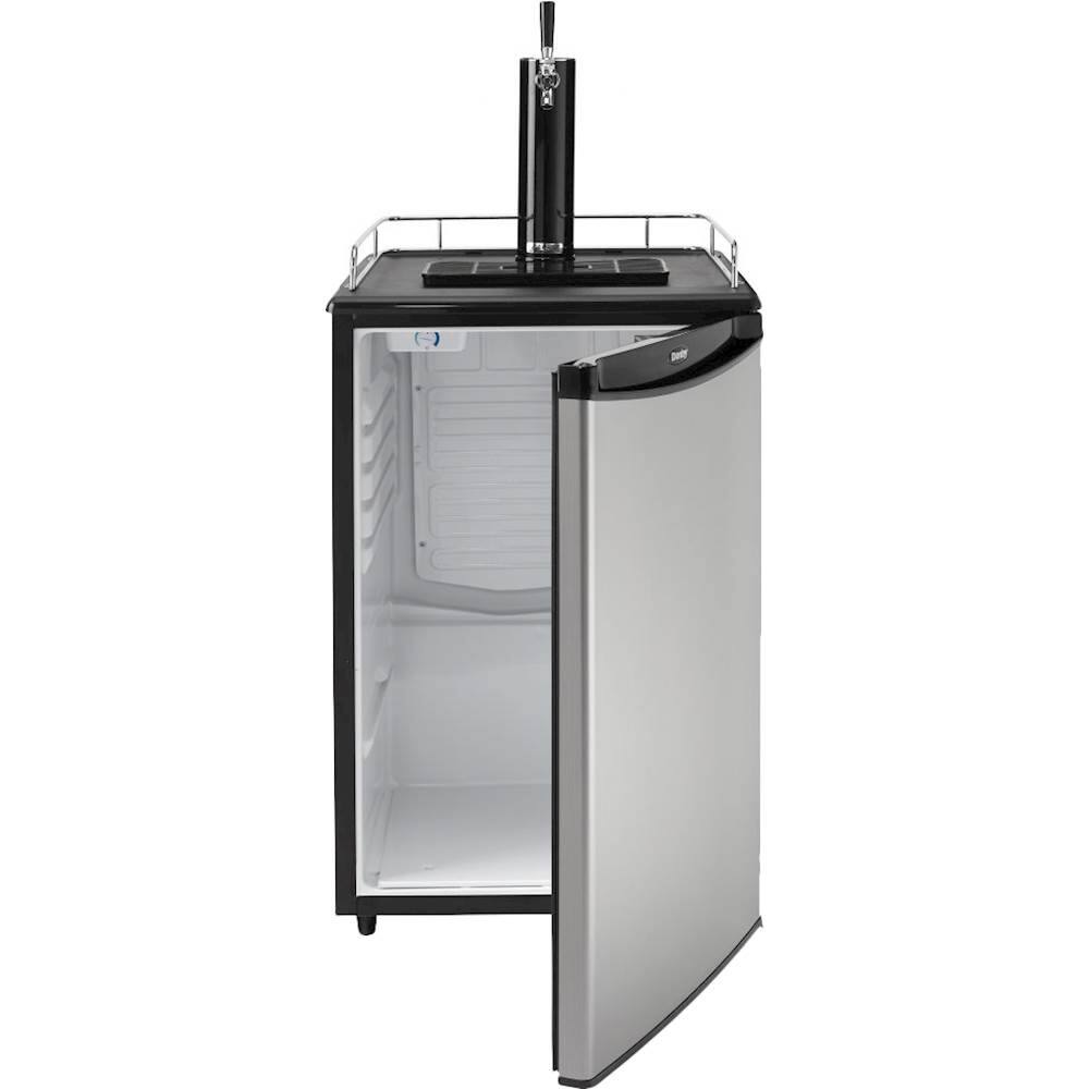 Alt View 12. Danby - 5.4 Cu. Ft. Kegerator - Stainless Steel Look.