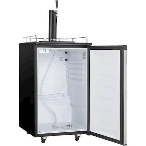 Alt View 13. Danby - 5.4 Cu. Ft. Kegerator - Stainless Steel Look.