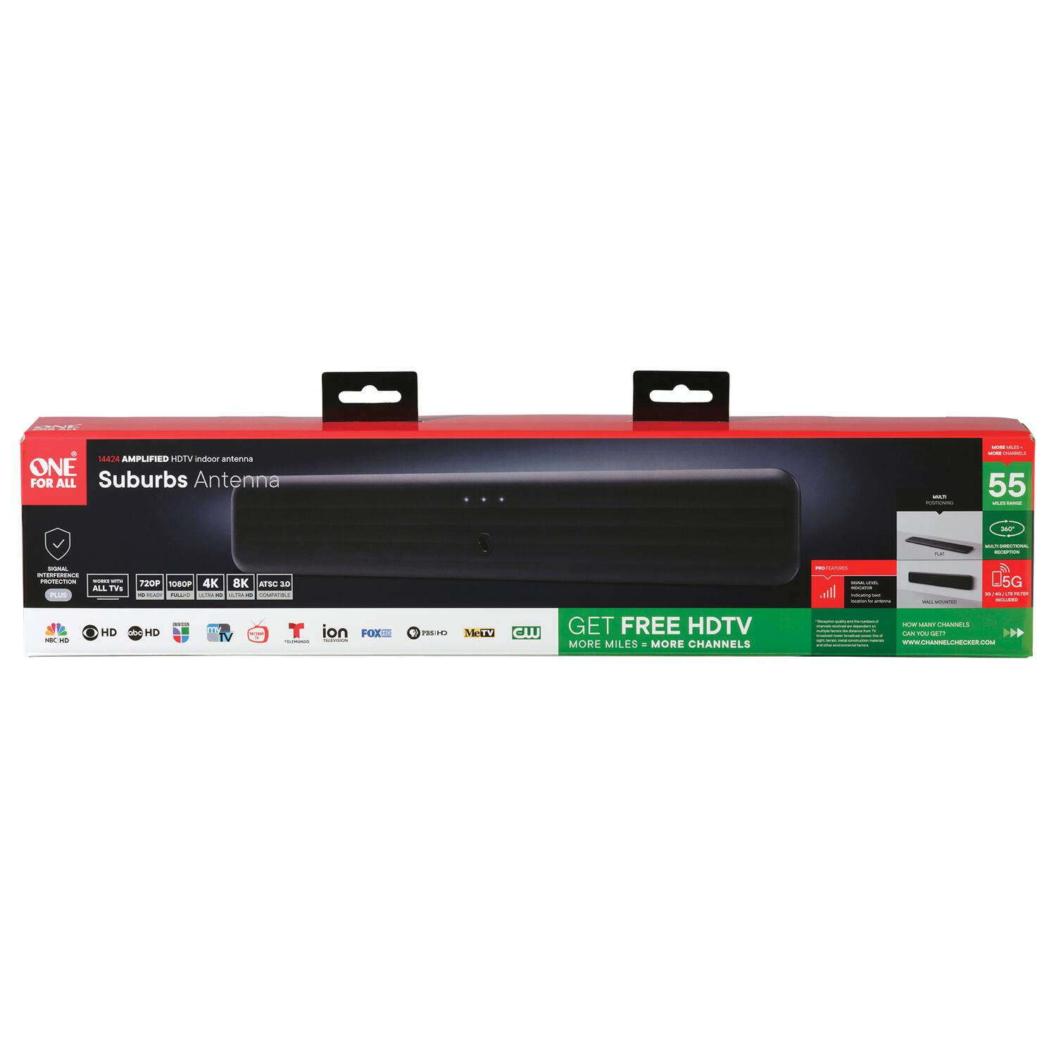 1447 AMPLIFIED HDTV Indoor Antenna  
ONE FOR ALL Suburbs Antenna  

55  
GET FREE HDTV  
MORE MILES + MORE CHANNELS  

ALL TV's  
720P 1080P 4K  
ATSC 3.0  

HD HD  

ion FOX HD FS1 HD MTV J!  

www.AiCOM.coM  

55  
GET FREE HDTV  
MORE MILES + MORE CHANNELS  

55  
GET FREE HDTV  
MORE MILES + MORE CHANNELS  

55  
GET FREE HDTV  
MORE MILES + MORE CHANNELS  

55  
GET FREE HDTV  
MORE MILES + MORE CHANNELS  

55  
GET FREE HDTV  
MORE MILES + MORE CHANNELS  

55  
GET FREE HDTV  
MORE MILES + MORE CHANNELS  

55  
GET FREE HDTV  
MORE MILES + MORE CHANNELS  

55  
GET FREE HDTV  
MORE MILES + MORE CHANNELS  

55  
GET FREE HDTV  
MORE MILES + MORE CHANNELS  

55  
GET FREE HDTV  
MORE MILES + MORE CHANNELS  

55  
GET FREE HDTV  
MORE MILES + MORE