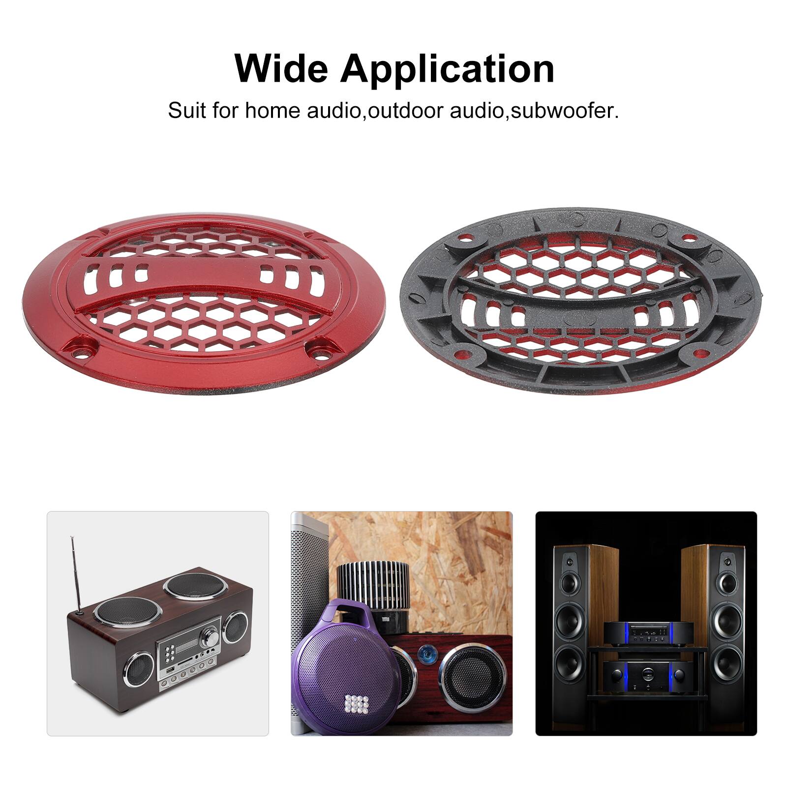Wide Application  
Suit for home audio, outdoor audio, subwoofer.