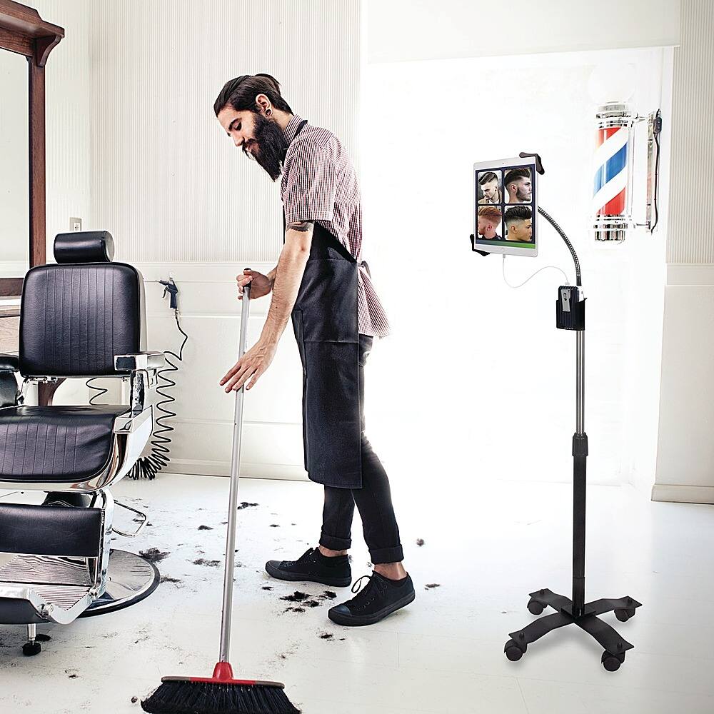 Alt View 20. CTA Digital - Compact Gooseneck Floor Stand for iPad/Tablet.
