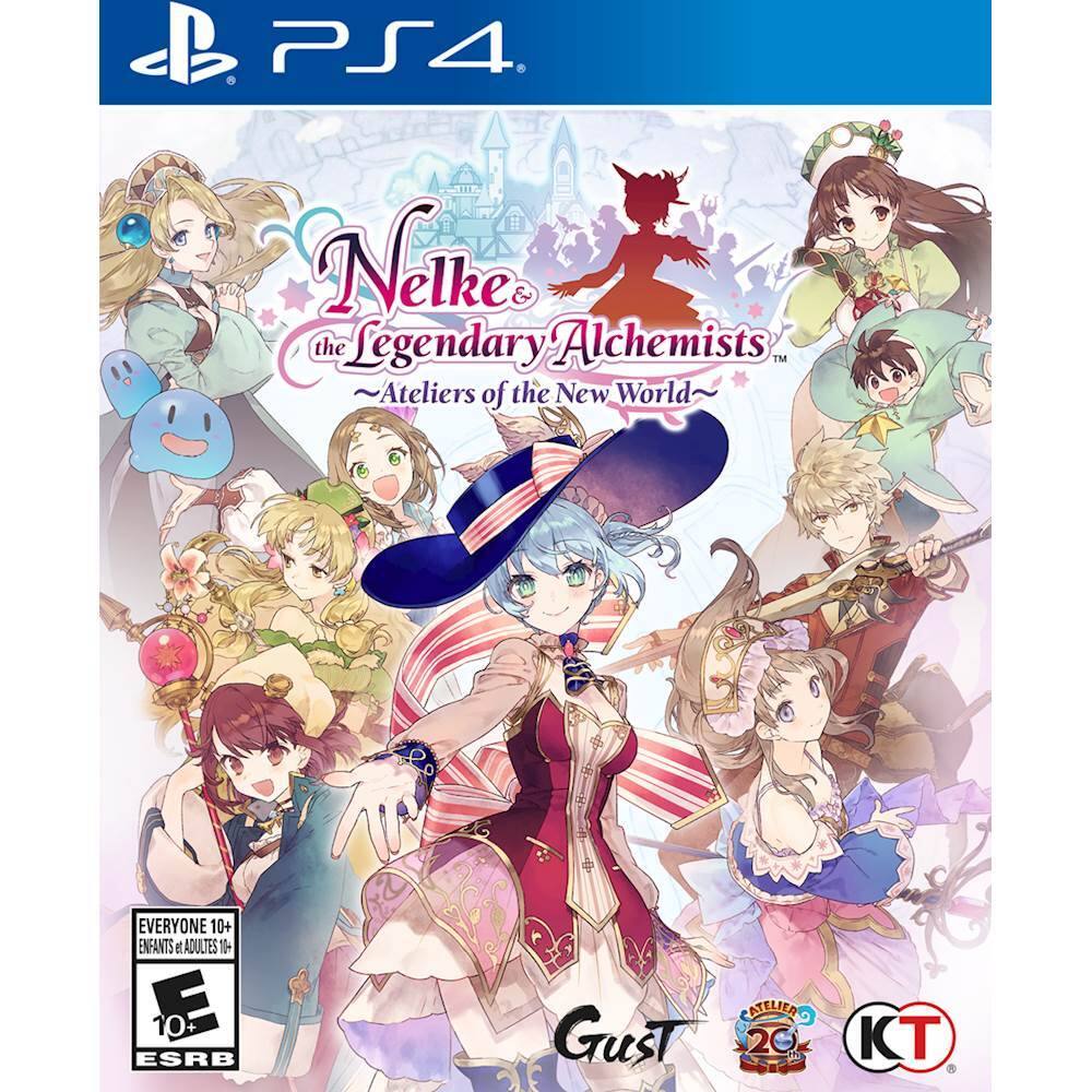 Front. Koei Tecmo - Nelke & the Legendary Alchemists: Ateliers of the New World. - E10+ (Everyone 10+)