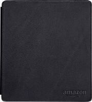 Amazon - Kindle Oasis Leather Cover - Black - Front_Zoom
