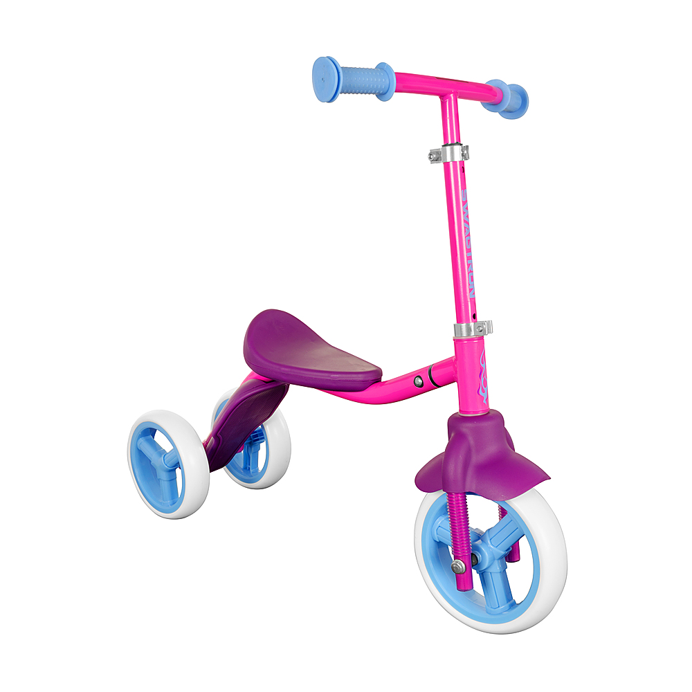Angle View: Swagtron - K2 Child Walker Balance Bike & Scooter - Pink