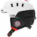Alt View 11. Swagtron - Snowtide Ski and Snowboard Smart Helmet - White.