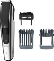 Philips Norelco - Beard and Hair Trimmer Series 5500, BT5511/49 - Black/Silver - Angle_Zoom