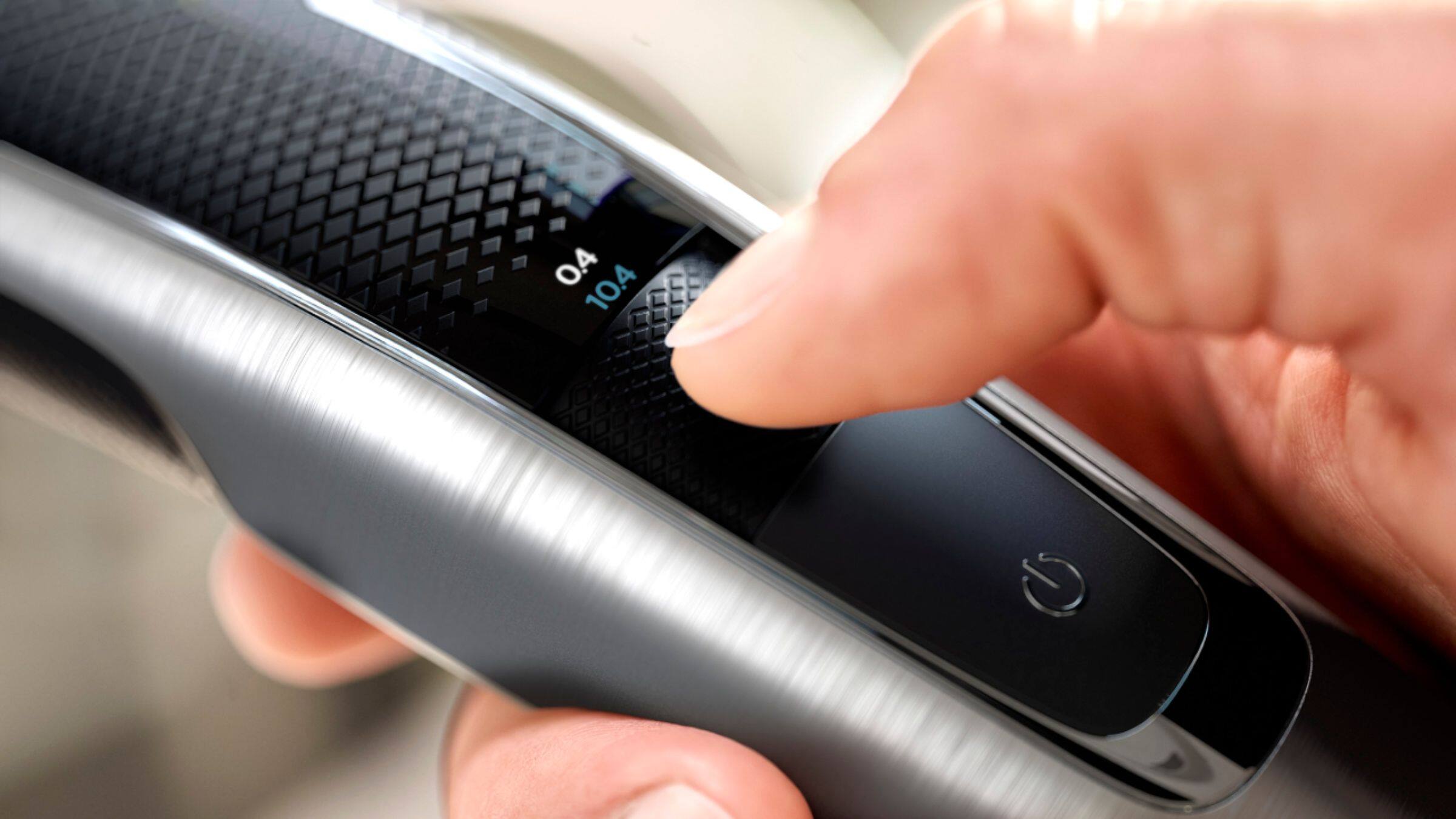 Alt View 14. Philips Norelco - Beard and Hair Trimmer Series 5500, BT5511/49 - Black/Silver.