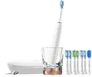 Philips Sonicare - DiamondClean Smart 9700 Rechargeable Toothbrush - Rose Gold - Angle_Zoom