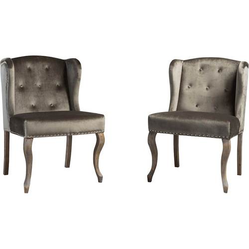 Noble House - Dante Accent Chair (Set of 2) - Gray