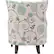 Alt View 12. Noble House - Kaylor Club Fabric Chair - White/Blue Floral.