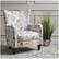Alt View 15. Noble House - Kaylor Club Fabric Chair - White/Blue Floral.