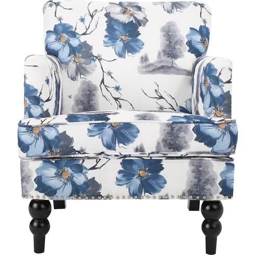 Noble House - Drewsey Fabric Club Chair - Floral