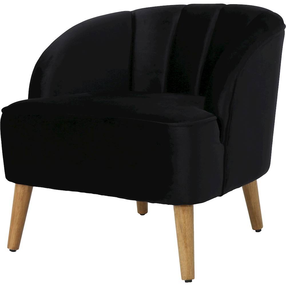 Left View: Noble House - Noxen Club Chair - Black