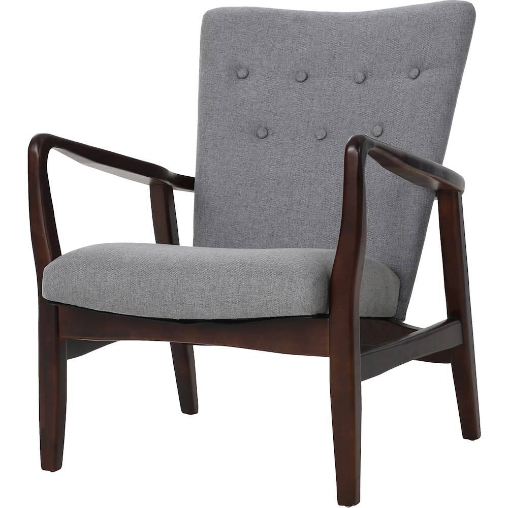 Best Buy Noble House Rumford Accent Chair (Set of 2) Gray 300421