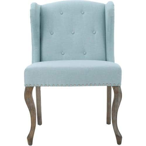 Noble House - Dante Accent Chair - Light Blue