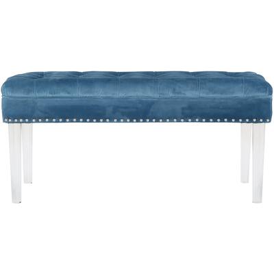 Noble House - Abington Ottoman Bench - Aqua