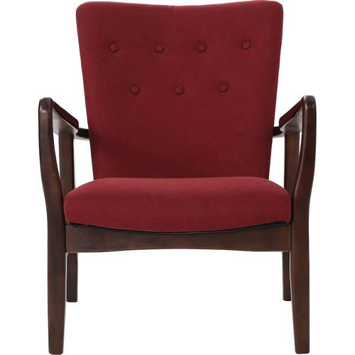 Noble House - Rumford Accent Chair - Deep Red