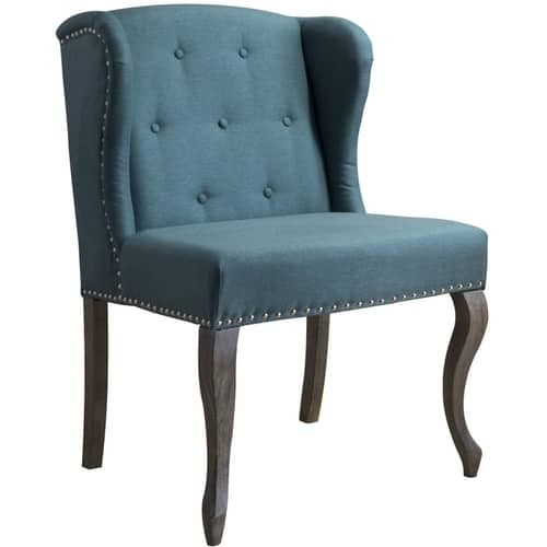 Noble House - Dante Accent Chair - Dark Teal