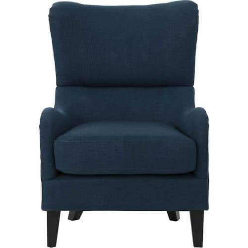 Noble House - Dupont Fabric Club Chair - Navy Blue