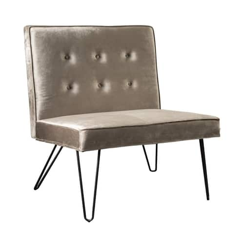 Noble House - Velma Accent Chair - Gray