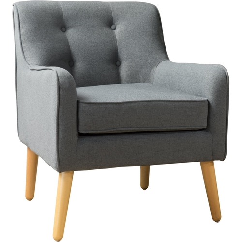 Noble House - Gideon Accent Chair - Charcoal