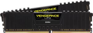 CORSAIR - Vengeance LPX 8GB (2PK 4GB) 3GHz PC4-24000 DDR4 DIMM Unbuffered Non-ECC Desktop Memory Kit - Black - Front_Zoom