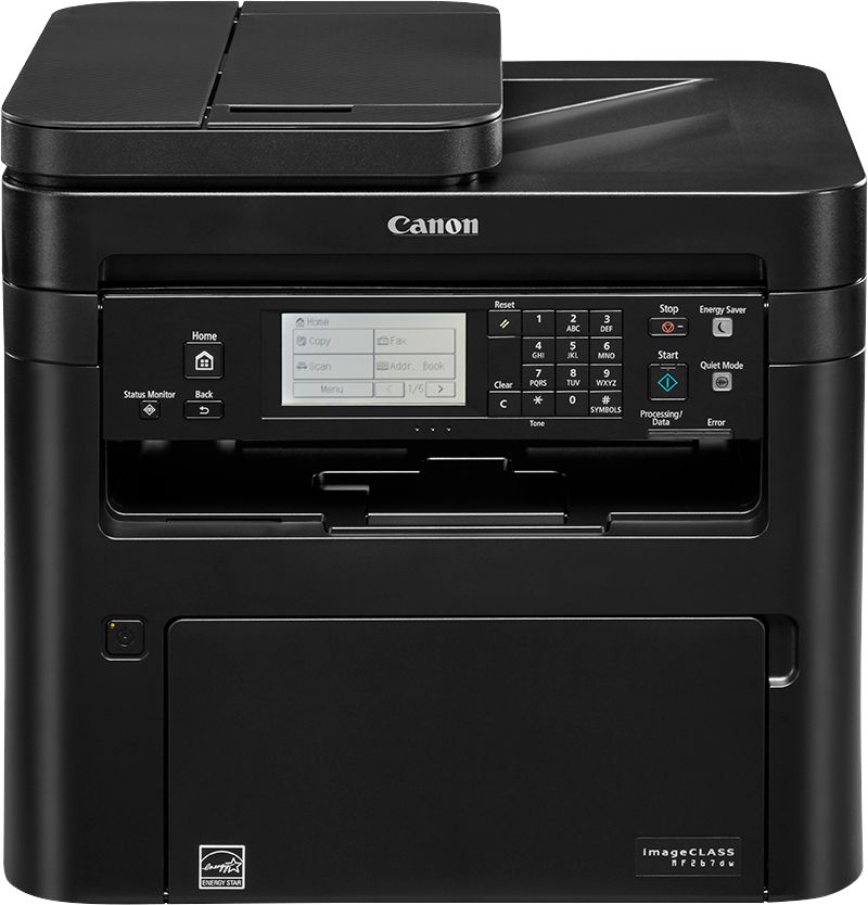 Canon - imageCLASS MF267dw Wireless Black-and-White All-In-One Laser Printer - Black