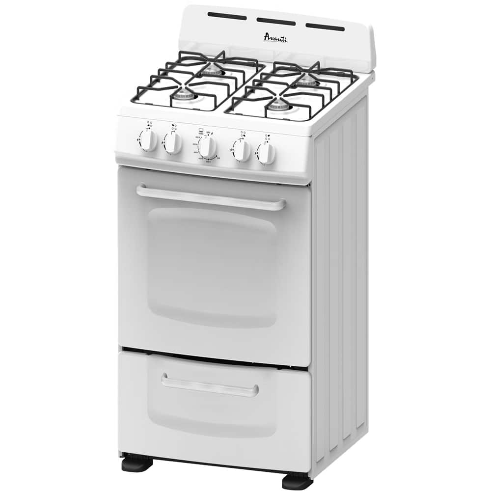 Best Buy: Avanti 2.0 Cu. Ft. Freestanding Gas Range GRO20P0W