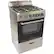 Left. Avanti - 2.6 Cu. Ft. Freestanding Gas Range - Stainless steel.