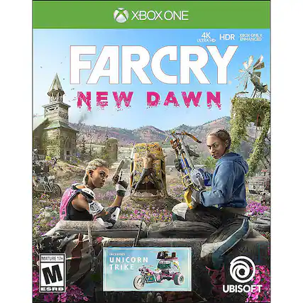 Front. Ubisoft - Far Cry New Dawn. - M (Mature 17+)