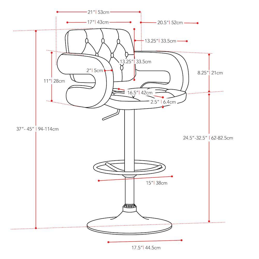 Best Buy CorLiving Tufted Woven Fabric Kitchen Chairs (Set of 2