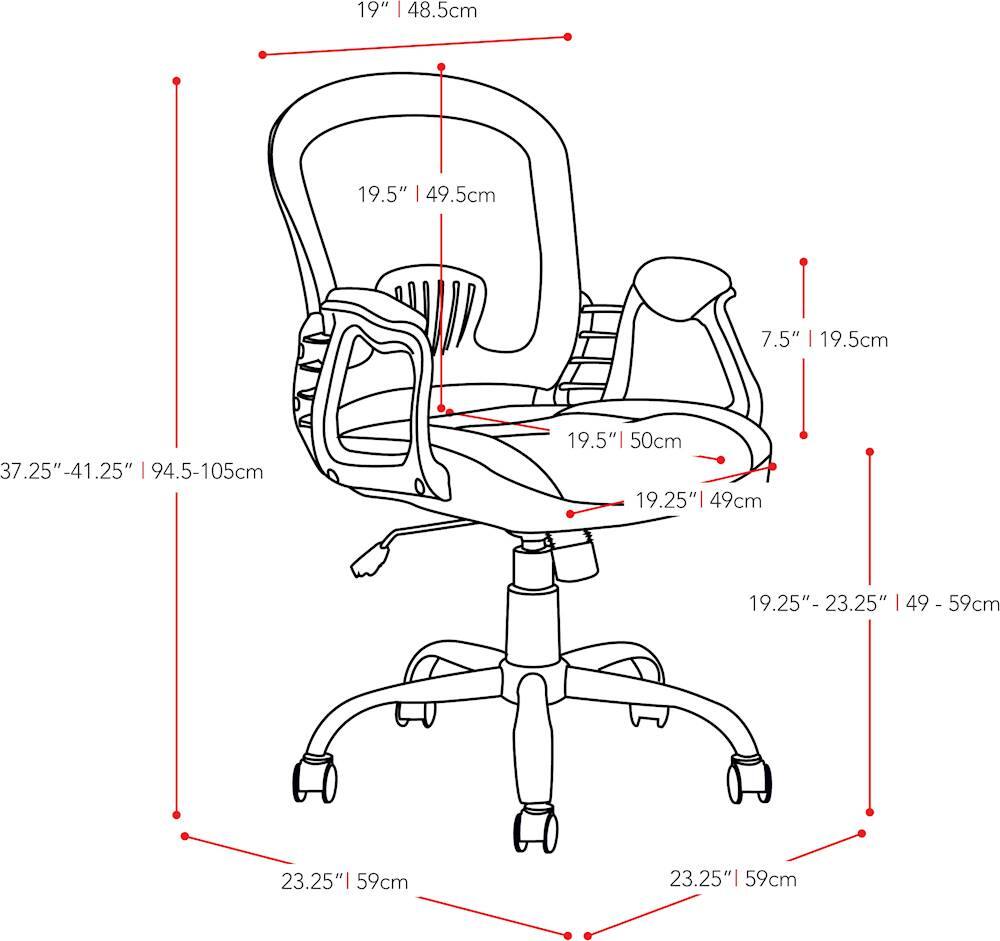 Customer Reviews CorLiving Workspace 5Pointed Star Leatherette and