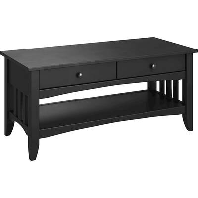 CorLiving - Rectangular 2-Drawer Coffee Table