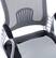 Alt View 14. CorLiving - Workspace 5-Pointed Star Leatherette and Mesh Office Chair - Gray/Black.