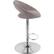 Alt View 13. CorLiving - Round Open Fabric Kitchen Chairs (Set of 2) - Light Gray.