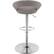Alt View 14. CorLiving - Round Open Fabric Kitchen Chairs (Set of 2) - Light Gray.