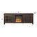 Alt View 17. Walker Edison - 70" Traditional Glass Door Cabinet Fireplace TV Stand for Most TVs up to 80" - Dark Walnut.
