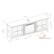 Alt View 18. Walker Edison - 70" Traditional Glass Door Cabinet Fireplace TV Stand for Most TVs up to 80" - Dark Walnut.