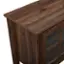 Alt View 1. Walker Edison - 70" Traditional Glass Door Cabinet Fireplace TV Stand for Most TVs up to 80" - Dark Walnut.