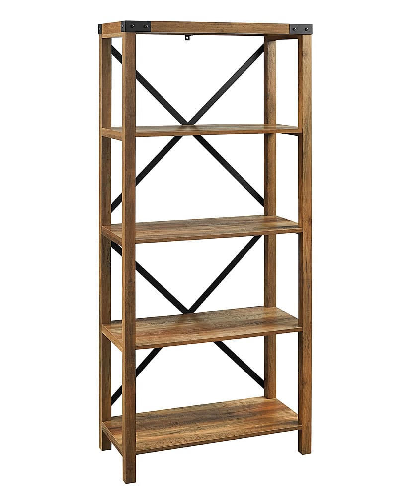 Oak 4 deals shelf bookcase