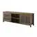 Left. Walker Edison - 70" Farmhouse Glass Door TV Stand Console for Most TVs Up to 80" - Rustic Oak.