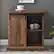 Alt View 11. Walker Edison - Modern Farmhouse Sliding Door Buffet - Rustic Oak.