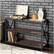 Alt View 14. Walker Edison - Industrial Metal and Wood 3-Shelf Bookcase - Slate Grey.
